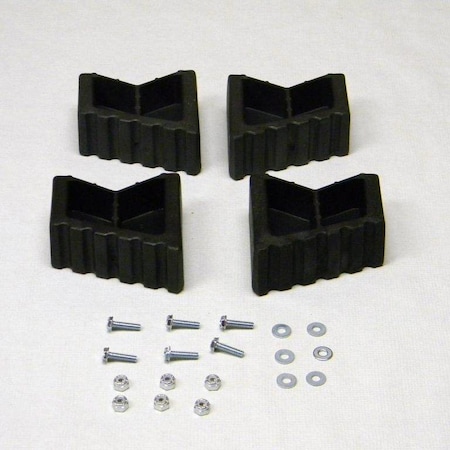 Bauer Ladder Boot Shoe Kit for Bauer Series 352, 354 Two-Way Fiberglass Stepladders 07342